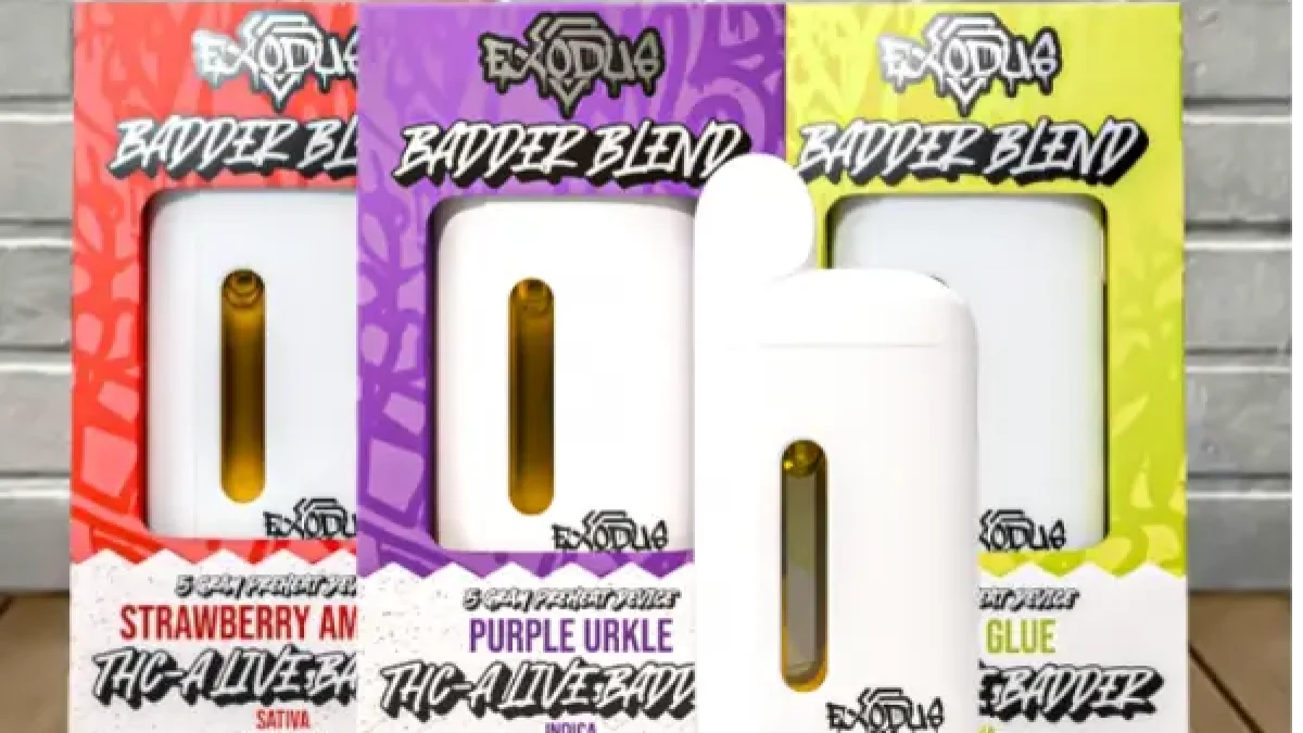 Orange Cake Exodus Badder Blend THCA Disposable 5G - Image 2