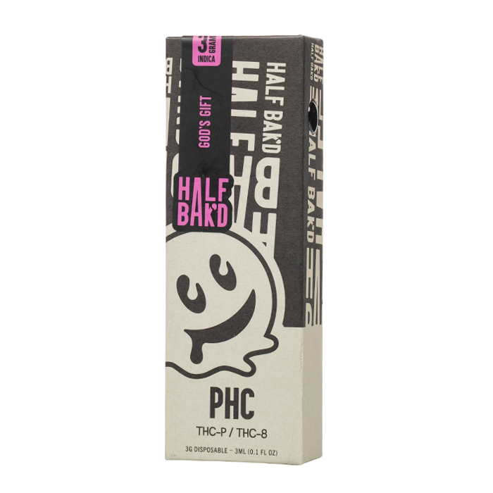 Half Baked 3g THC-A + THC-P + THC-8 Disposable Vape In Pakistan