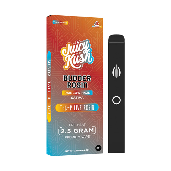 Juicy Kush Budder Rosin THC-P Disposable | 2.5g