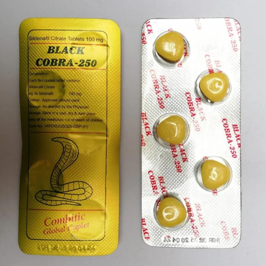Indian Black Cobra 200 Tablets In Pakistan